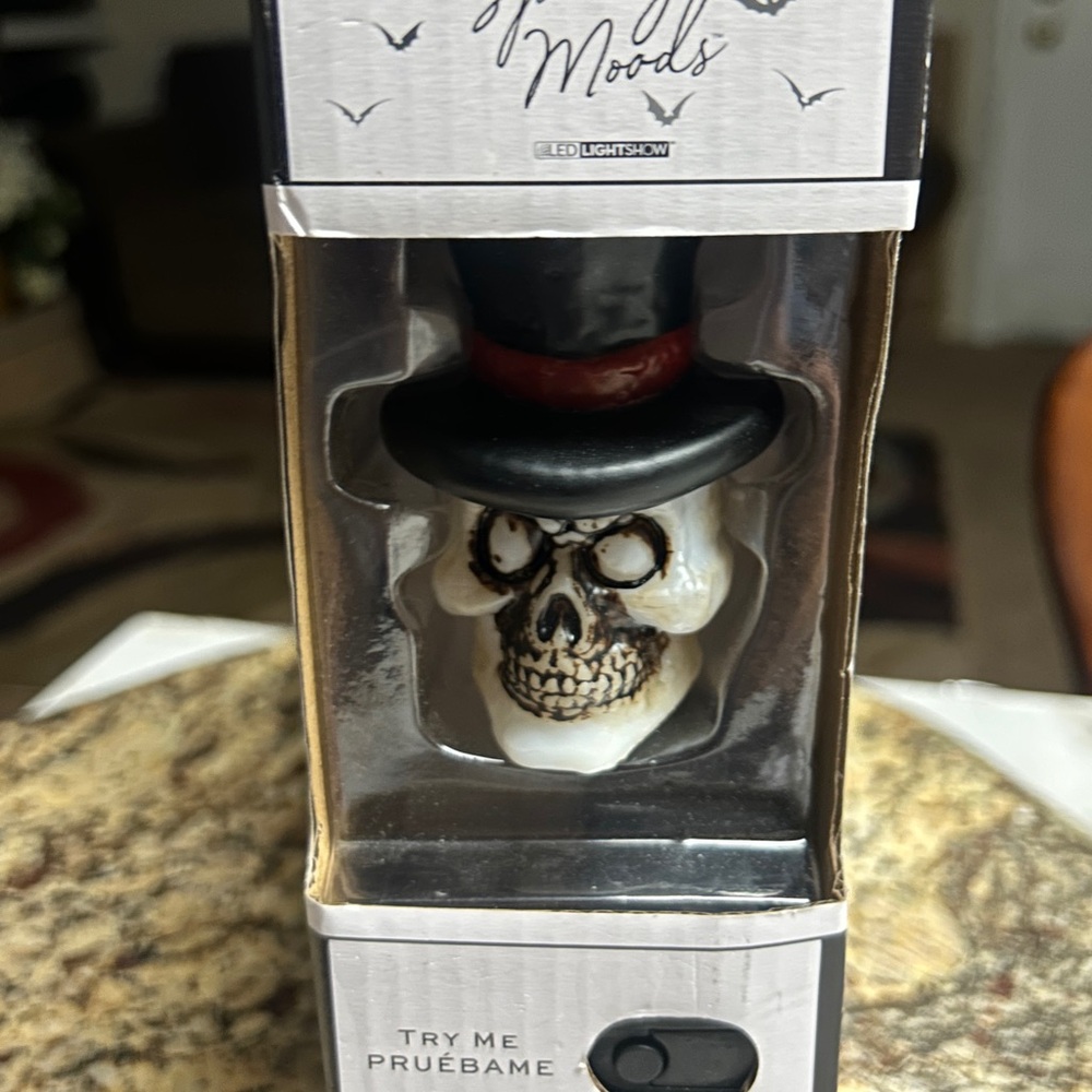 Gemmy • 2022 • Spooky Moods • LED Lightshow • Skeleton Light String • New W/ Box - Picture 5 of 10